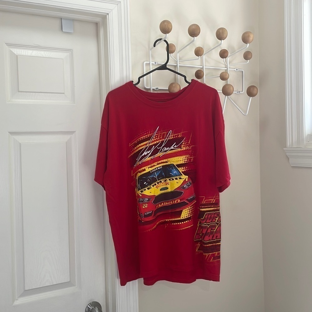 NASCAR - Racing Joey Logano - Red - XL